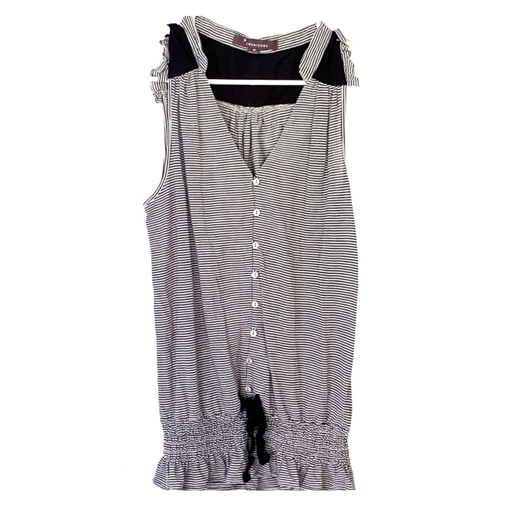 Women’s striped tank top.